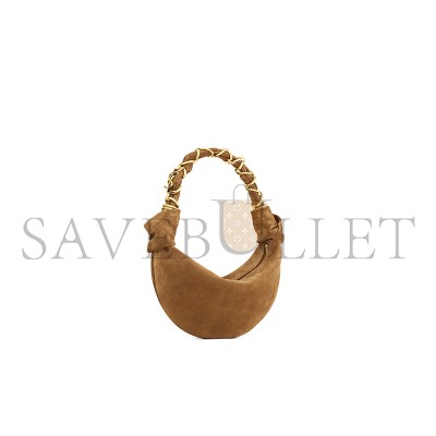 YSL AMALIA MINI HOBO IN SUEDE 8625581U80W2916 (28*12.5*8cm)